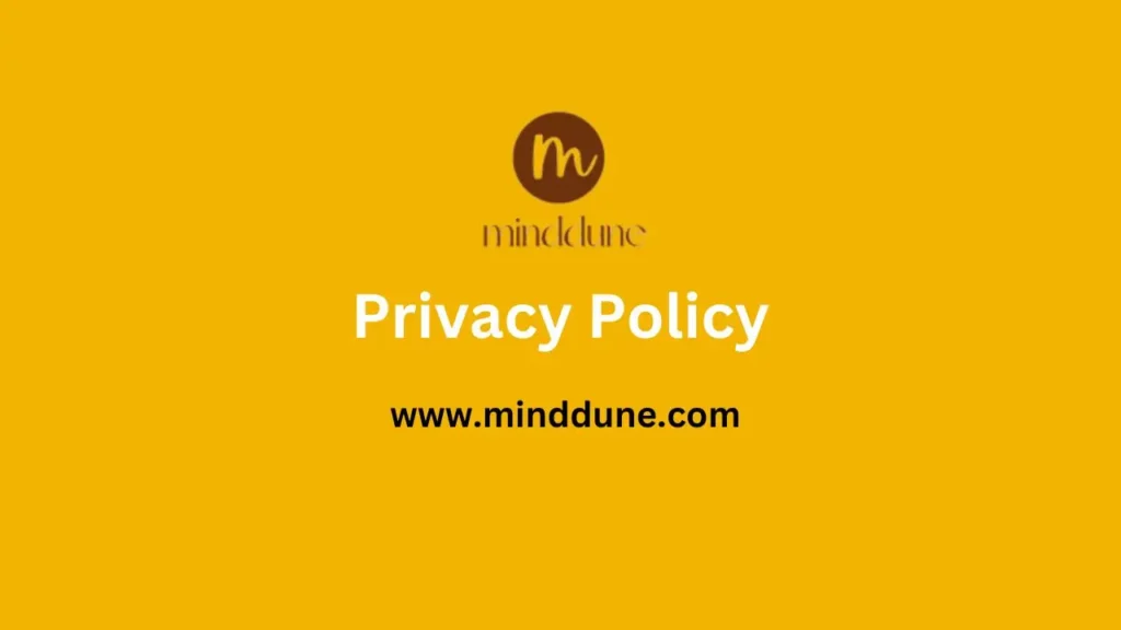 Privacy Policy @minddune